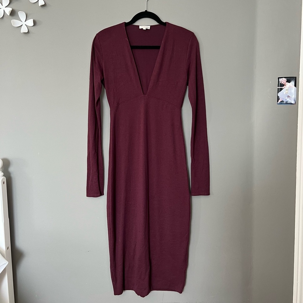 NWOT Wilfred Free Abby Dress, Cardamon - Size M